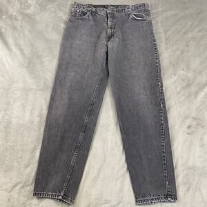 Vintage Levis 550 Jeans Men 40x34 (Actual 37x32) Relaxed Fit Gray Orange Tab USA